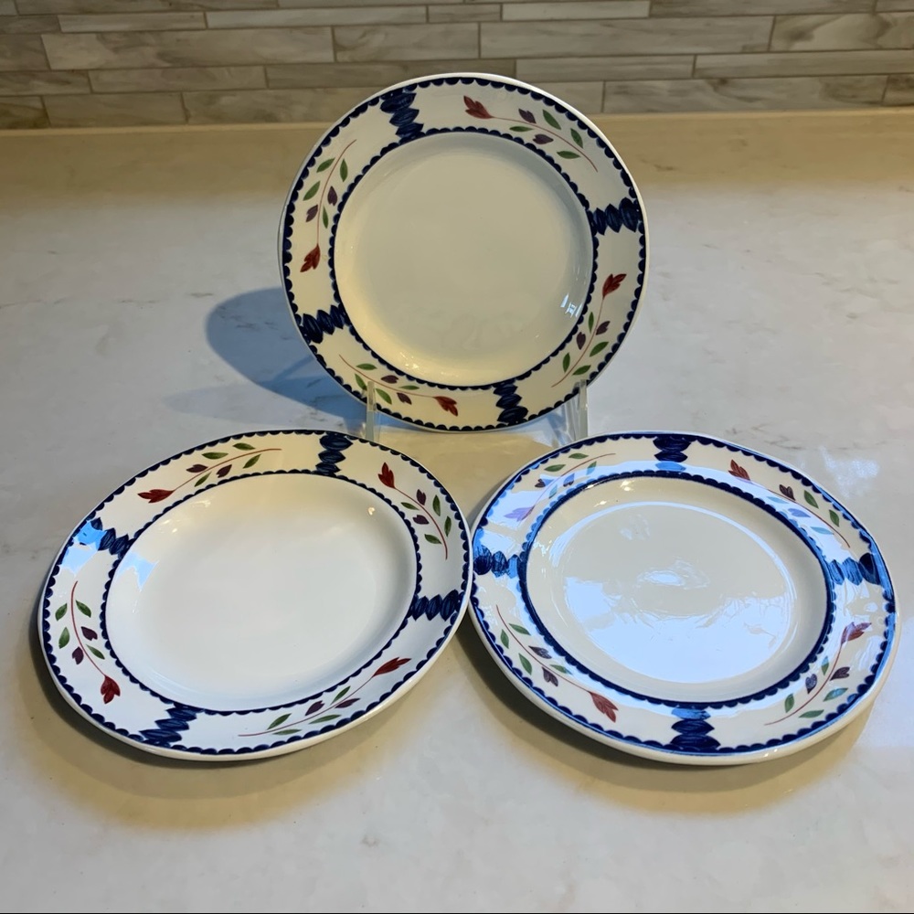 Adams Lancaster English Ironstone Dessert Plates
